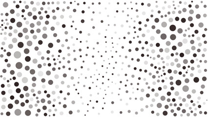 circle texture vector background. Monochrome pattern. Stone terrazzo. Abstract geometric dots background. Pop Art comic gradient black, grey white texture. 