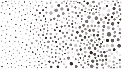 circle texture vector background. Monochrome pattern. Stone terrazzo. Abstract geometric dots background. Pop Art comic gradient black, grey white texture. 