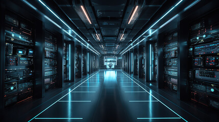 Obraz premium Server room