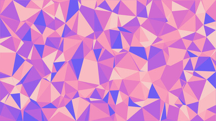 Abstract mosaic abstract background. Colour light triangular low poly style pattern wallpaper