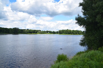 Rivia trail in Drummondville, Quebec
