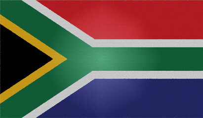 South-Africa-textured country flag