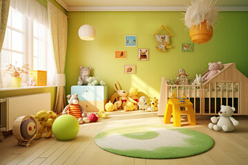 interior of a bedroom