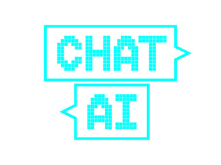 CHATAIタイルロゴアイコンB：シアン