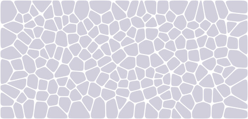 Abstract voronoi blocks cell pattern. Geometric vector background design wallpaper
