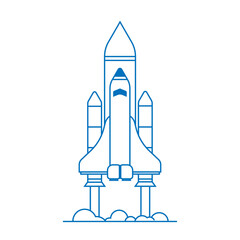 Space Ship Illustration
