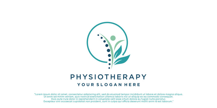 Design this Gradient Professional PhysioWorks Physiotherapy Logo template  in minutes