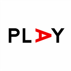 Play word designs with the letter A in an unusual position.