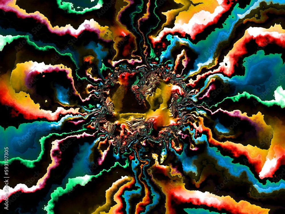 Fototapete multicolored grunge texture. background color. composition of different color patterns