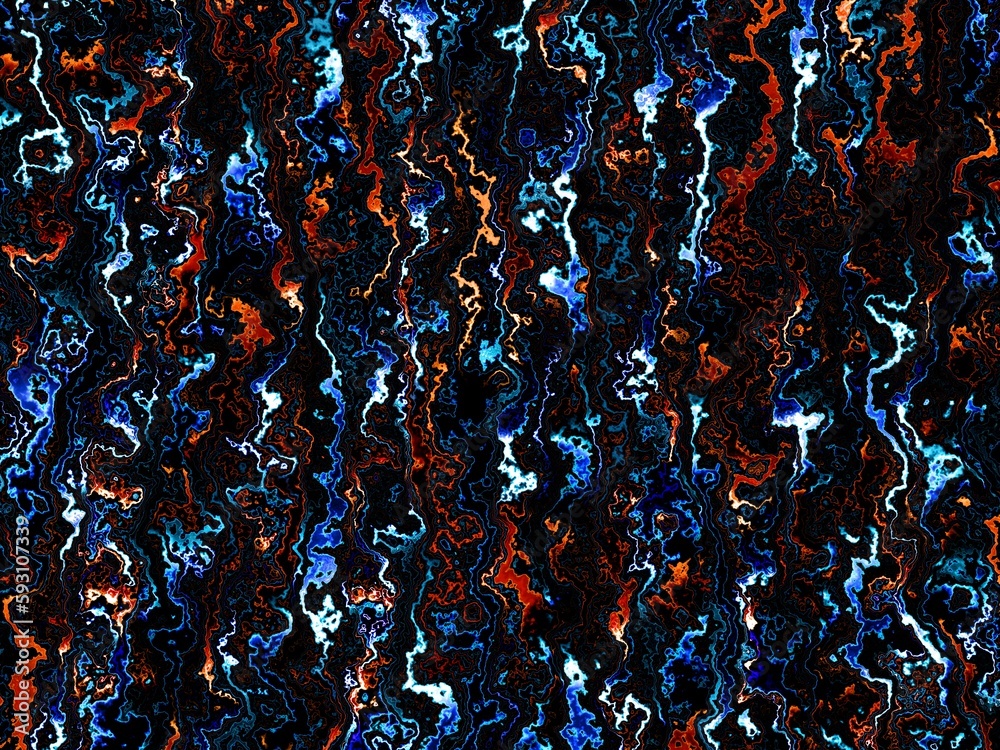 Fototapete Multicolored grunge texture. Background color. Composition of different color patterns