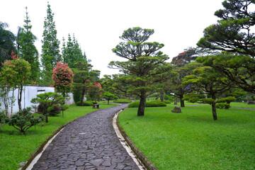 stone path in the park
