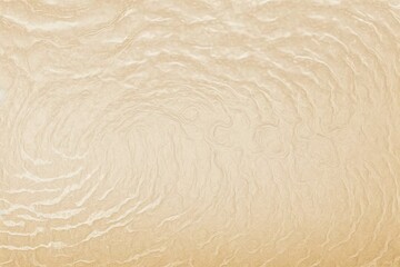 Obraz na płótnie Canvas With ripples and splashes, transparent beige clear water surface texture. Water waves in sunlight with copy space, abstract nature background, top view. emulsion micellar toner for Generative AI