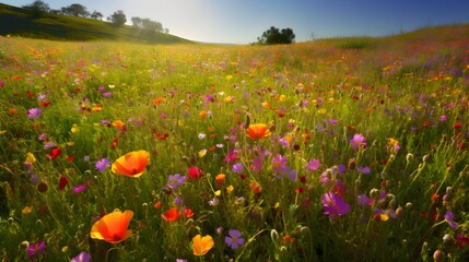 field of flowers