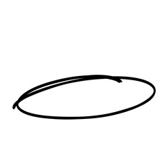 Oval line 