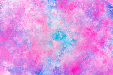 Fototapeta premium Abstract painting gradient Watercolor hand drawn background texture