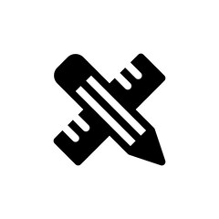 school building line icon