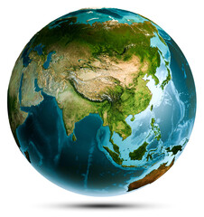 Planet Earth globe world