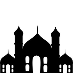 Mosque Silhouette Islamic Ornament