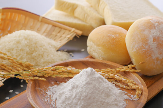 米粉と米粉パン