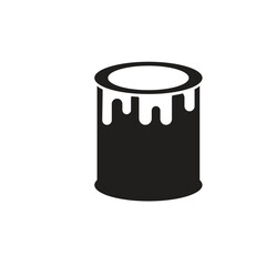 paint bucket  logo icon