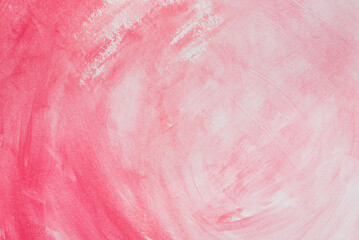 Fototapeta premium pink watercolor painted background texture