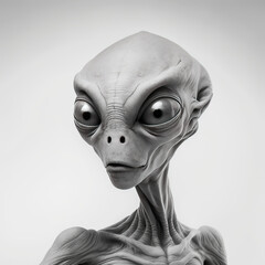 Obraz premium Zeta Grey Alien