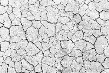Dried cracked earth soil ground texture background. warming effect pattern of sunny dried earth soil.
