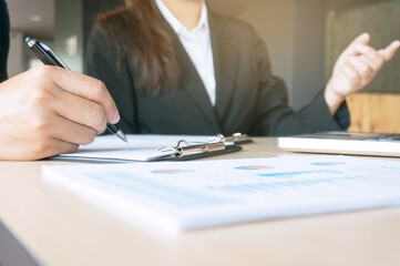 Business People Meeting Design Ideas professional investor working new start up project. Concept. business planning in office.