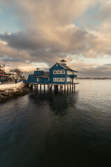Obraz premium Sunset at San Diego California