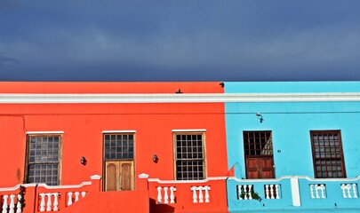 Impression of the Bo Kaap in Cape Town South Africa