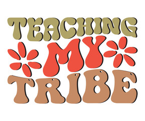 Teacher SVG Bundle - Retro Teacher svg, Teacher Life svg, Teacher Retro svg, Retro Wavy Text svg, Teacher Quotes svg, Teacher PNG