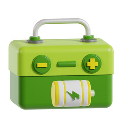 green renewable energy icon, green technology