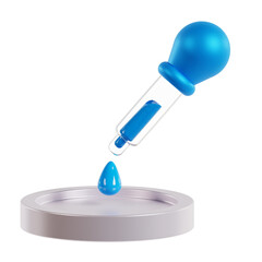 chemical science 3d icon