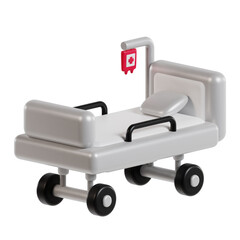 3d medical care icon in isolated background