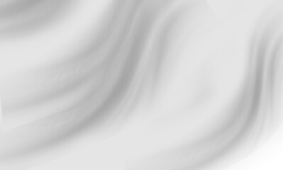 white cloth background abstract with soft waves