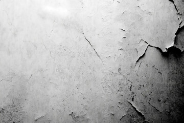 Old white concrete wall background