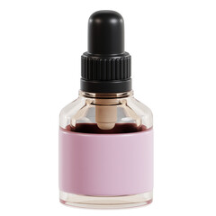 3d serum skincare illustration