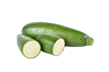 fresh  zucchini isolated on   transparent png