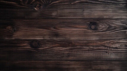 Obraz premium Rustic Elegance: Dark Three-Dimensional Wooden Texture