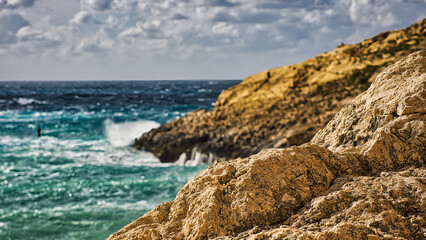 sea and rocks