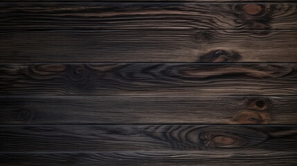 Rustic Charm: Three-Dimensional Dark Wooden Texture for Backgrounds and Design Projects