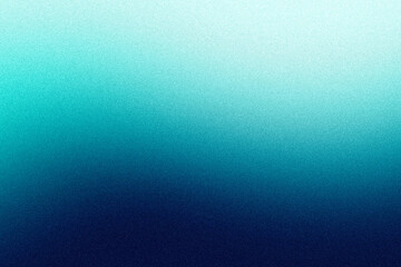 cool temperature blue color gradient abstract background with grain texture
