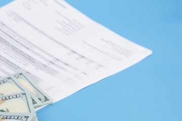 Obraz premium economic agreement, mortgage, real estate purchase and sale agreement, money contract, financing, cash and financial documents