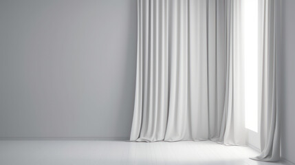 Sleek and Subtle: Minimalistic Light Grey Background for Product Presentations