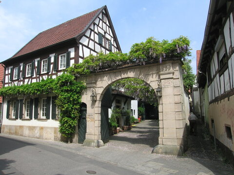 Mittelalterliche Altstadt von Freinsheim in der Pfalz