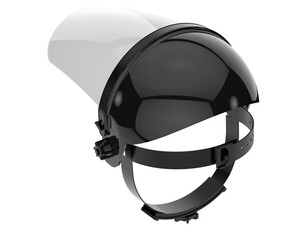 Fototapeta premium Face mask isolated on transparent background. 3d rendering - illustration