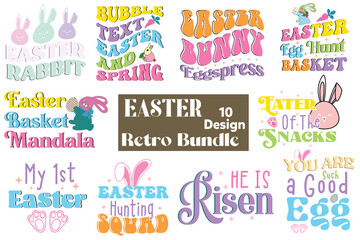 Easter Retro Design