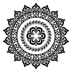 Ornament ethnic mandala decoration pattern
