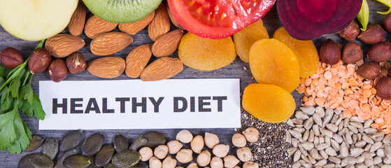 Nutritious eating as source natural vitamin K, potassium and minerals