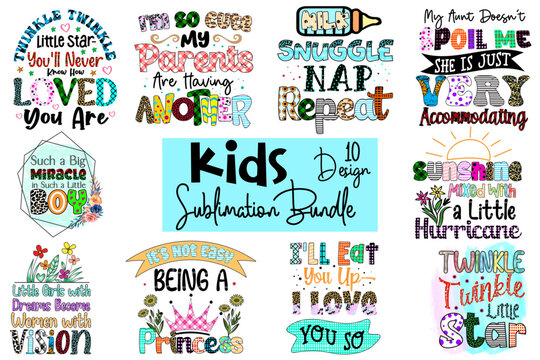 Kids Sublimation Design